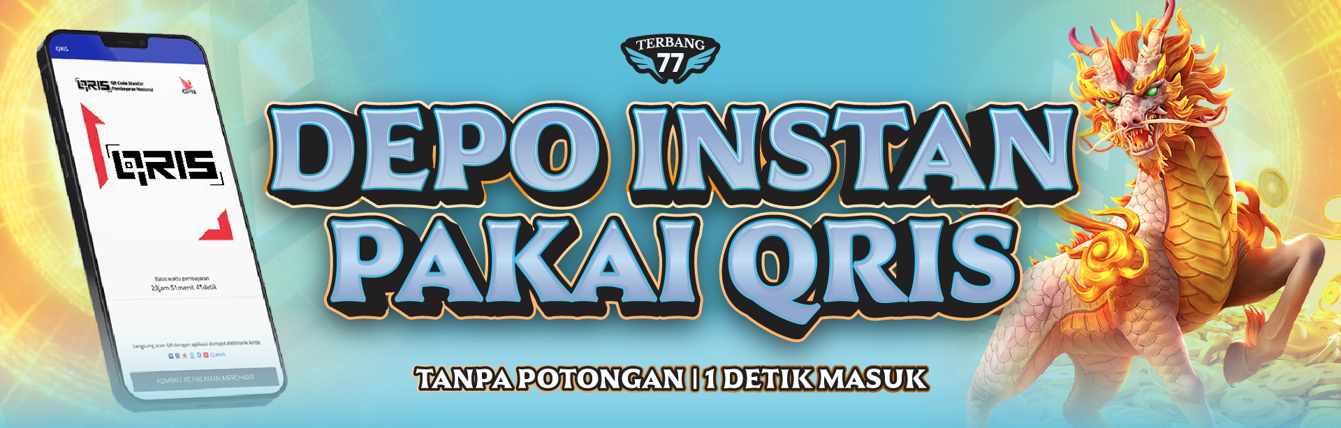 QRIS AUTOMATIC 1 DETIK, TANPA RIBET PROSES MUDAH