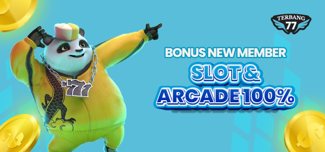 BONUS NEW MEMBER SLOT & ARCADE 100%